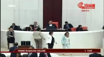 TBMM Başkanı Seçiminin Birinci Oylaması Başladı