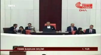 TBMM Başkanı Seçiminin Birinci Oylaması Başladı