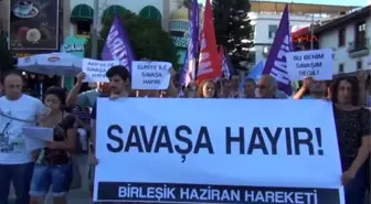 Antalya Suriye'ye Savaşa 'Hayır'