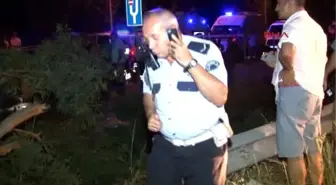 İzmir - Lastiği Patlayan Tır Sulama Kanalına Devrildi: 1 Ölü