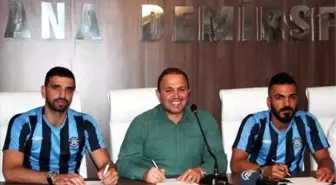 Adana Demirspor'da Çifte İmza