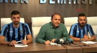 Adana Demirspor Emrullah ve Uğur'la 1'er Yıllık Sözleşme İmzaladı