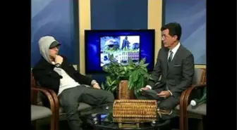 Stephen Colbert İnterviews Eminem On Michigan Public Access Tv