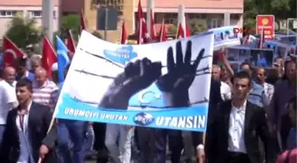 Çanakkaleli Ülkücülerden Çin Protestosu