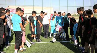 Karaköprü'de Kırsalında Gençler Sporun Tadını Çıkarıyor