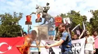 Samsun'da Çin'e Tepki Eylemi