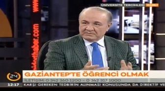 Gaün Rektörü Tv'ye Üniversitesinin Anlattı
