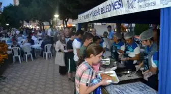 Nazilli'de Büyükşehir İftar Çadırına Büyük Rağbet