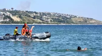 Büyükçekmece'de Nefes Kesen Boğulma Tatbikatı