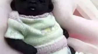 Dünyanın En Siyah Bebeği Sosyal Medyayı Sallıyor!