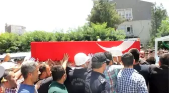Şehit Polis İçin Siirt'te Tören Düzenlendi