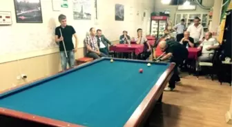 Çaycuma'da 3 Bant Bilardo Turnuvası Yapıldı