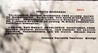 İnsuyu Mağarası'ndaki 'Büyük Göl'de Su Seviyesi Yükseldi