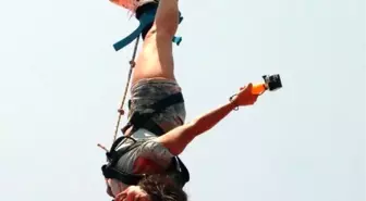 Fethiye'de Bungee Jumping Heyecanı