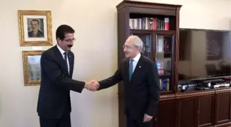 Kılıçdaroğlu, Kesk Eş Genel Başkanı Özgen'i Kabul Etti