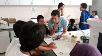 Niğde'de Öğrencilerden Robotlarla ve Sensörlerle Fen Deneyleri Yaptılar