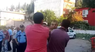 Aydın'da Yakınlarının Gözaltına Alındığını Zannederek Polise Saldırdı