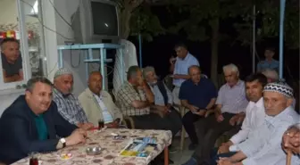 Başkan Çerçi ile Siyekli'de Vatandaşlarla Sahur Yaptı