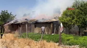 Elazığ Tandırda Ekmek Pişirmek İçin Yakılan Ateş Yangın Çıkardı