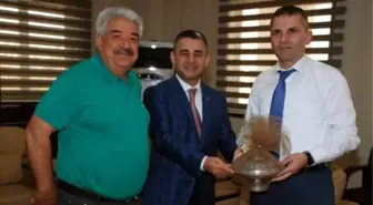 Kaymakam Aydın'dan Gtb'ye Veda Ziyareti