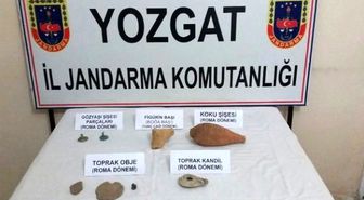 Yozgat Jandarmadan Tarihi Eser Operasyonu