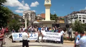 Kesk Üyelerinden 'Bordro Yakma' Eylemi