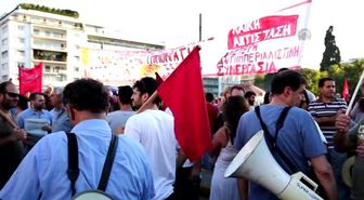 Kurtarma Paketi Karşıtı Gösterilere Müdahale