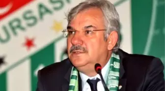 Bursaspor Kulübü Başkanı Bölükbaşı Açıklaması