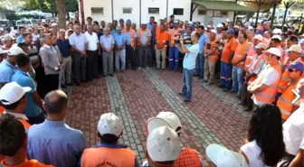 Manavgat Belediyesinde Bayramlaşma Töreni