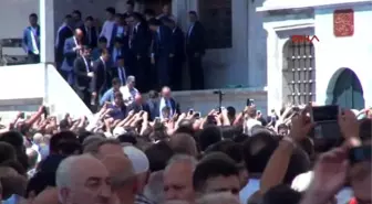 Cumhurbaşkanı ve Başbakan Fatih Camii'nde Buluştu