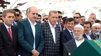 Erdoğan ve Davutoğlu, Ali Nar'ın Cenazesine Katıldı