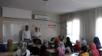 İdil'de Yaz Kur'an Kursları Denetlendi