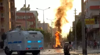 Adıyaman'daki 'Suruç' Protestosunda Olaylar Çıktı