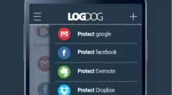 Logdog Android Uygulaması Online Hesaplarınızı Koruyor