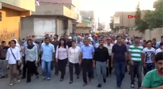 Nusaybin'de Olaylı Suruç Protestosu