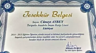 Mehmet Akif Tiyatrosu Ödül Kazandırdı