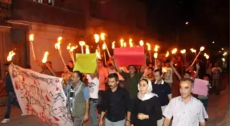 Nusaybin'de, Suruç Protestosu İçin Yapılan Yürüyüşten Sonra Olaylar Çıktı