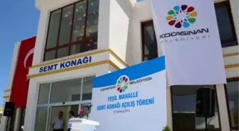 Kocasinan İlk Semt Konağını Açtı