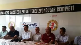 Tüfenkci Malatya Gazeteciler ve Televizyoncular Cemiyeti'ni Ziyeret Etti