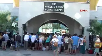 Ayvalık'taki ?kriz Alarlı', Kırmızıdan Yeşile Döndü