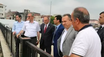 Vali Ali Fidan, DSİ Yatırımcılarını İnceledi