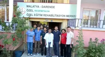 Gençlerden, Rehabilitasyon Merkezine Ziyaret