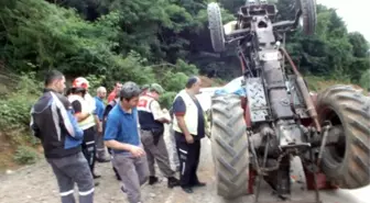 Traktörün Altında Kalan Sürücü Öldü