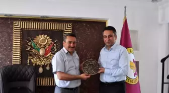 Vergi Dairesi Müdürü Fatih Polat 'tan Veda Ziyareti