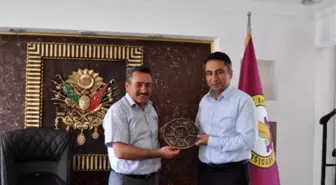 Vergi Dairesi Müdürü Fatih Polat'tan Veda Ziyareti