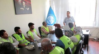 Han Belediyesi Personeline İş Güvenliği Eğitimi