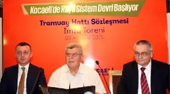 İzmit'te Tramvay Hattının Yapımına Başlanıyor