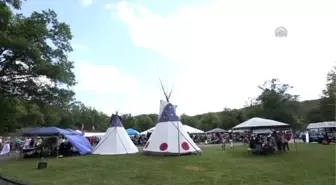 Kızılderililer 'Pow Wow' Festivalinde Buluştu - New