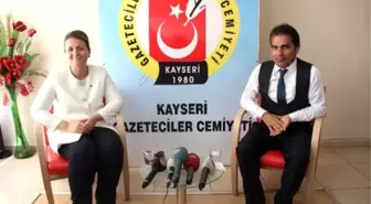 AK Parti Kayseri Milletvekili Çalış'tan Gazeteciler Cemiyetine Ziyaret