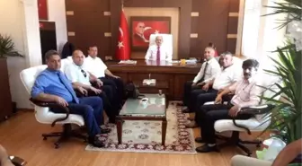 Şahinbey Kaymakamı'na Sendikacılardan Ziyaret